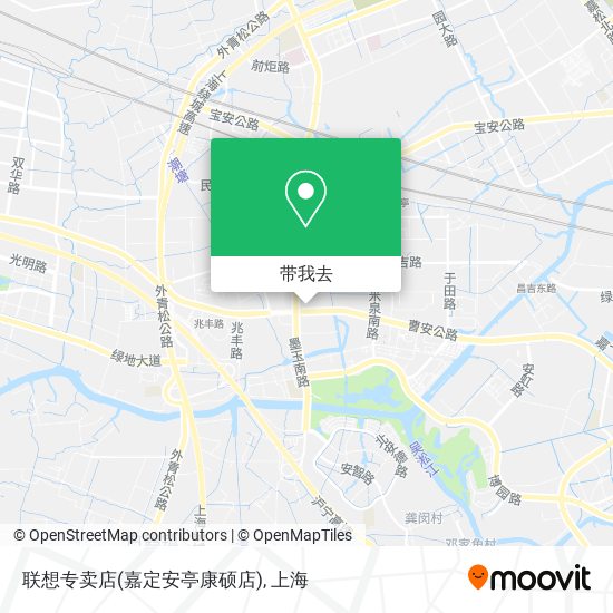 联想专卖店(嘉定安亭康硕店)地图