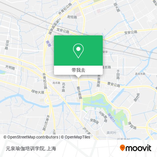 元泉瑜伽培训学院地图