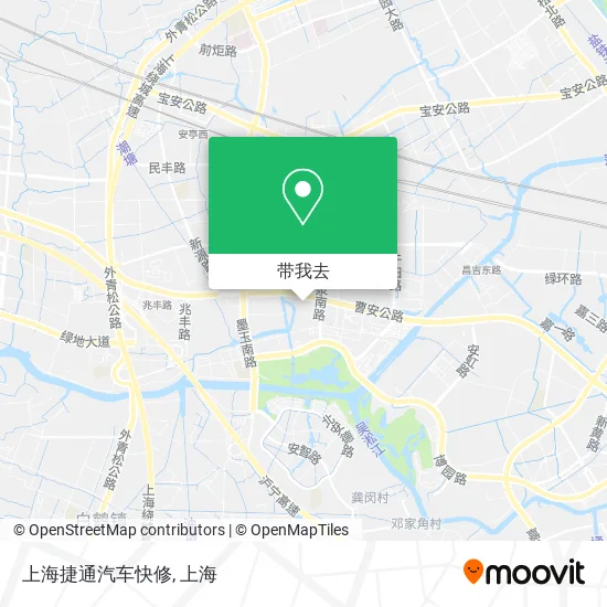 上海捷通汽车快修地图