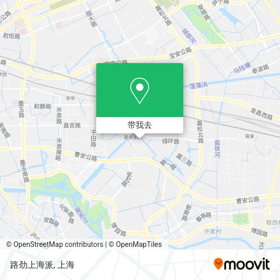 路劲上海派地图