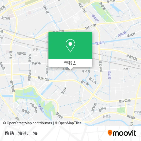 路劲上海派地图