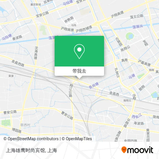上海雄鹰时尚宾馆地图