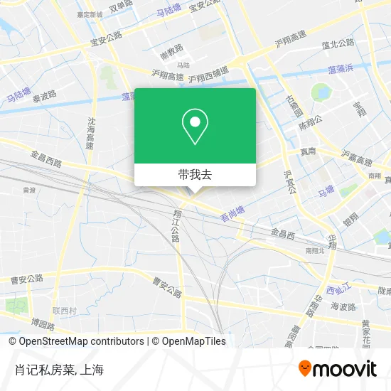 肖记私房菜地图