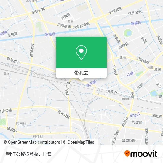 翔江公路5号桥地图
