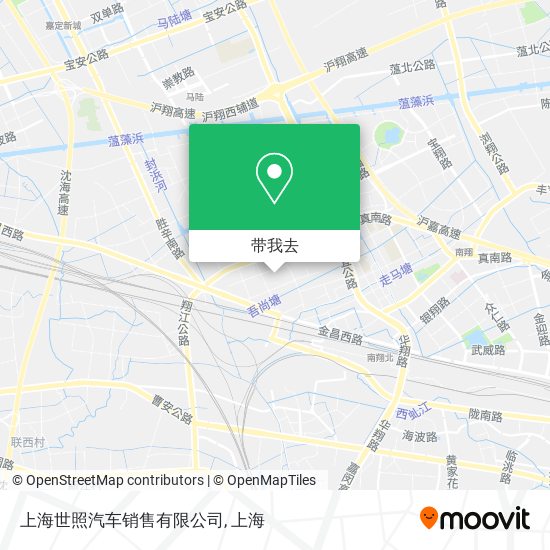上海世照汽车销售有限公司地图