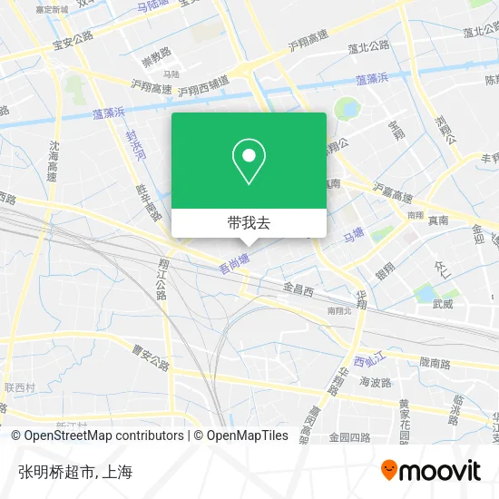张明桥超市地图