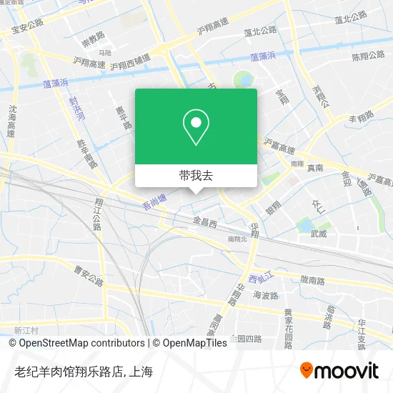 老纪羊肉馆翔乐路店地图