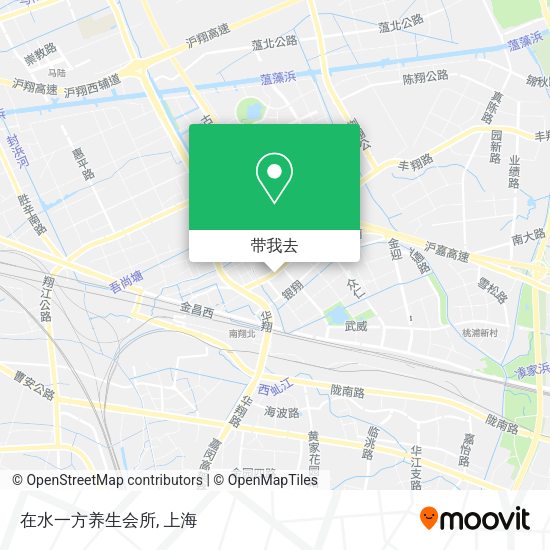 在水一方养生会所地图