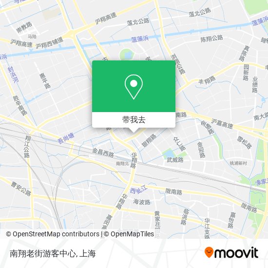 南翔老街游客中心地图