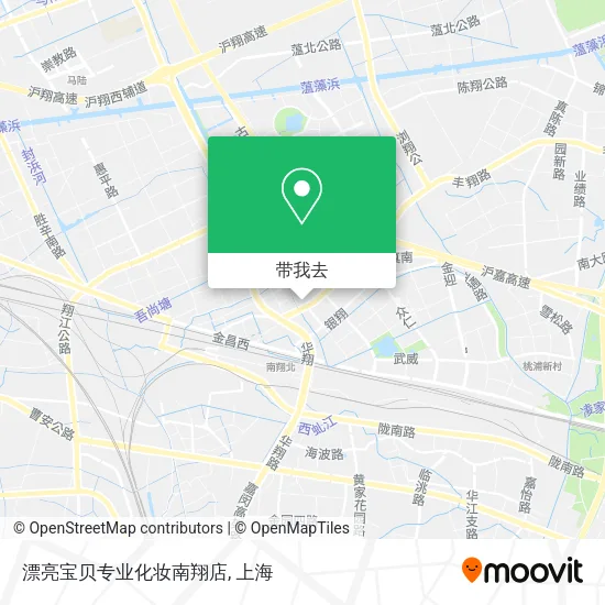 漂亮宝贝专业化妆南翔店地图