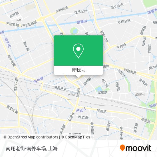 南翔老街-南停车场地图