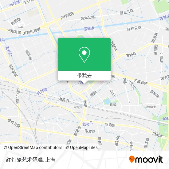 红灯笼艺术蛋糕地图
