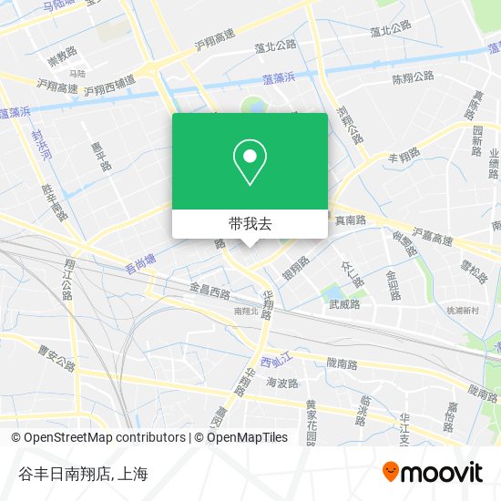 谷丰日南翔店地图