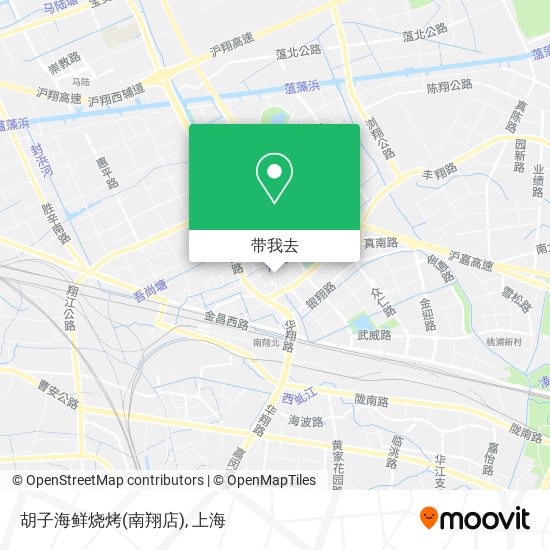 胡子海鲜烧烤(南翔店)地图