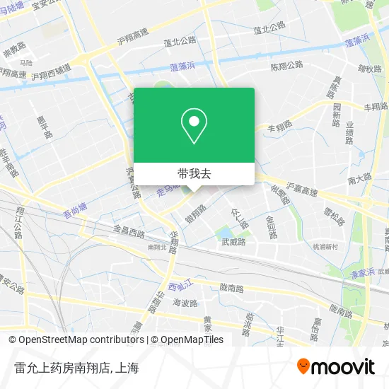 雷允上药房南翔店地图
