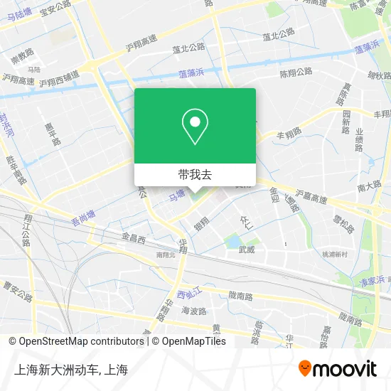 上海新大洲动车地图