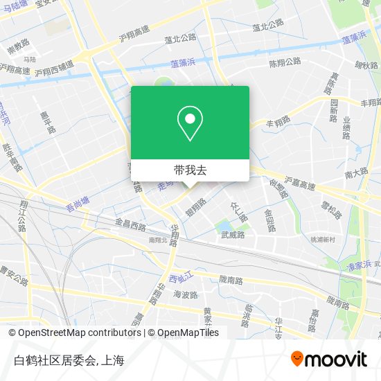 白鹤社区居委会地图