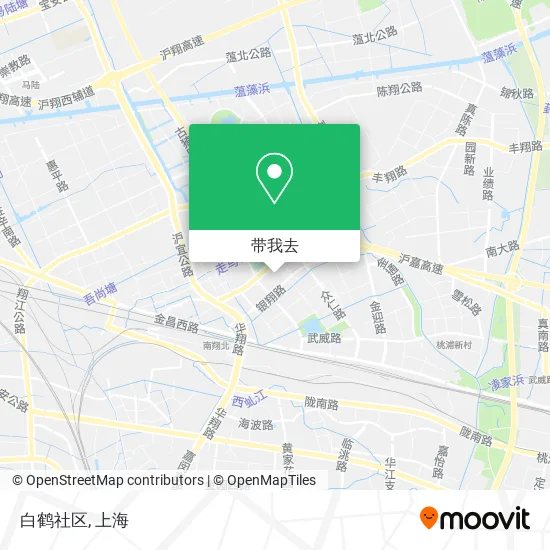 白鹤社区地图