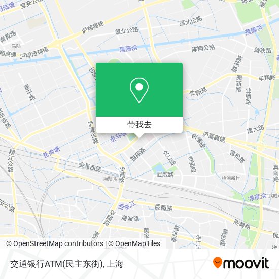 交通银行ATM(民主东街)地图