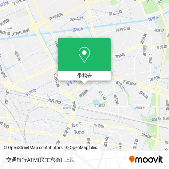 交通银行ATM(民主东街)地图