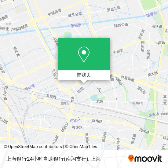 上海银行24小时自助银行(南翔支行)地图