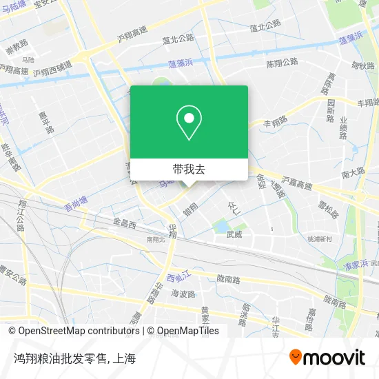 鸿翔粮油批发零售地图