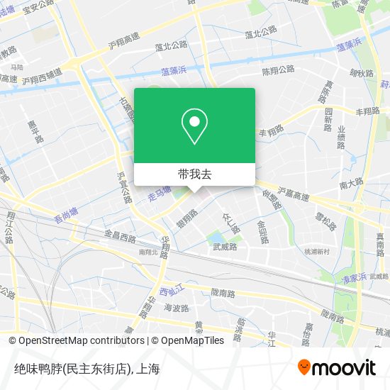 绝味鸭脖(民主东街店)地图