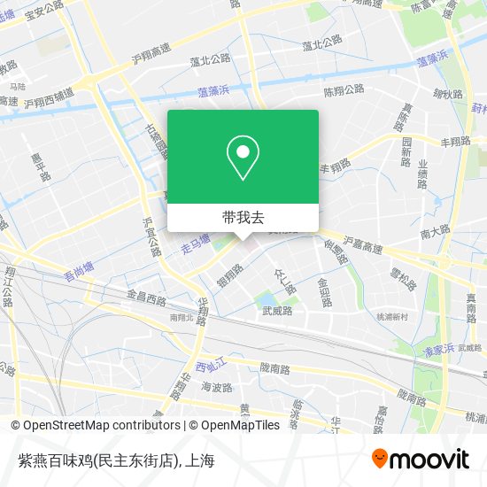 紫燕百味鸡(民主东街店)地图
