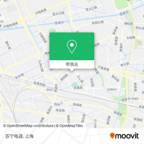 苏宁电器地图