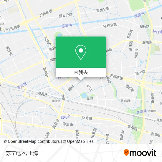 苏宁电器地图