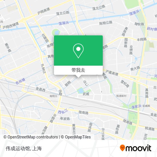伟成运动馆地图