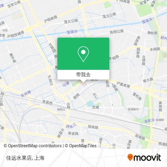 佳远水果店地图