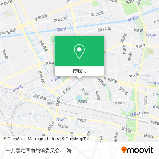 中共嘉定区南翔镇委员会地图