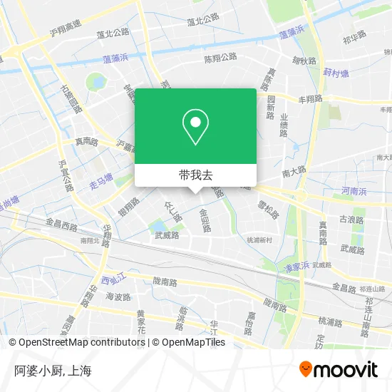 阿婆小厨地图