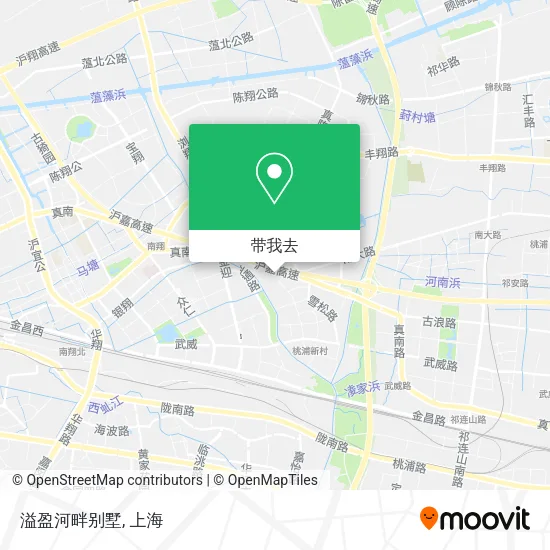 溢盈河畔别墅地图