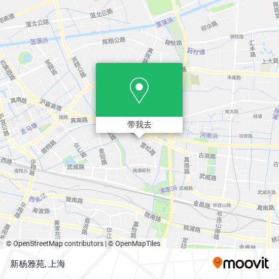 新杨雅苑地图