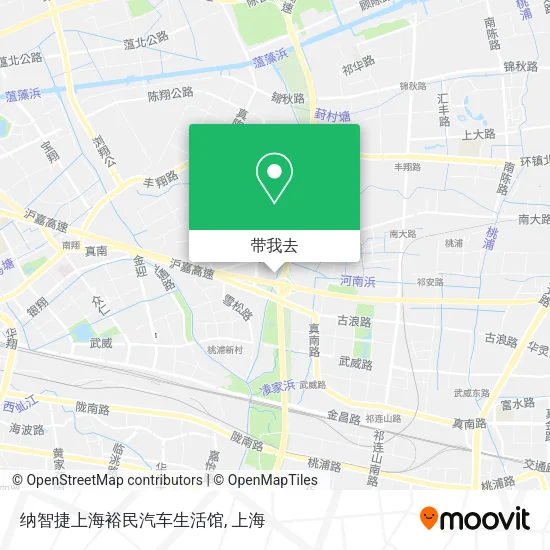 纳智捷上海裕民汽车生活馆地图