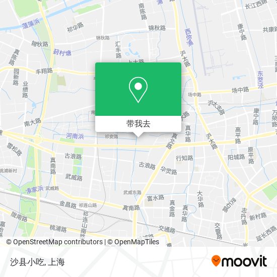 沙县小吃地图