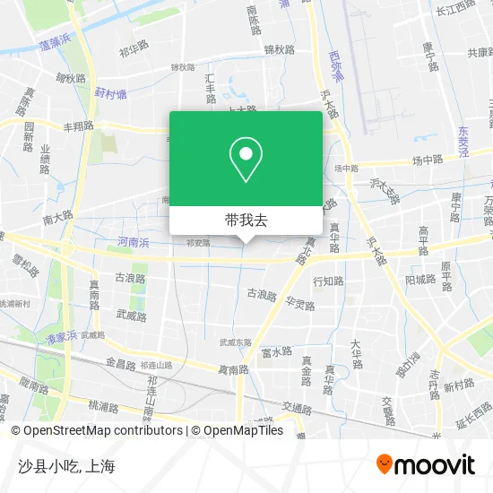 沙县小吃地图