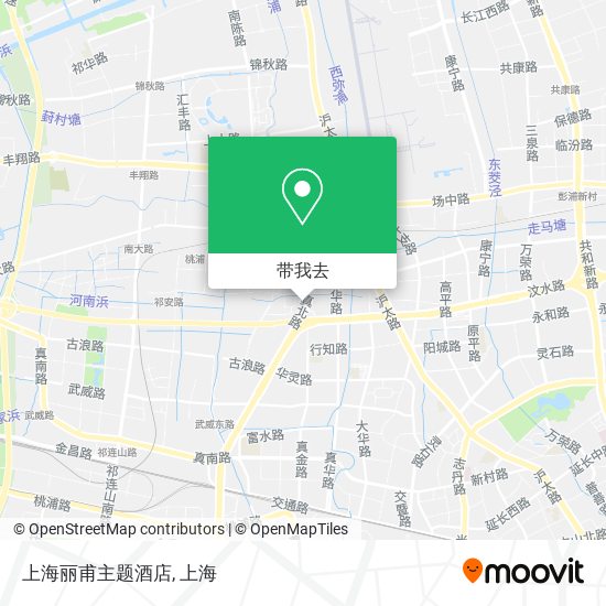 上海丽甫主题酒店地图