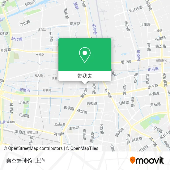 鑫空篮球馆地图