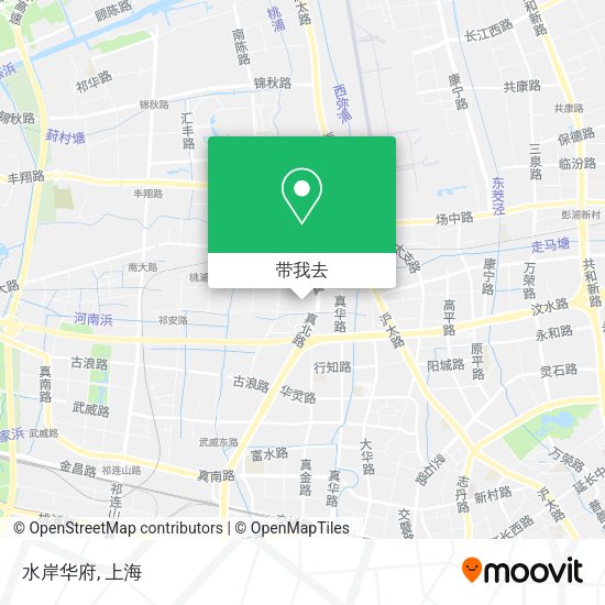 水岸华府地图