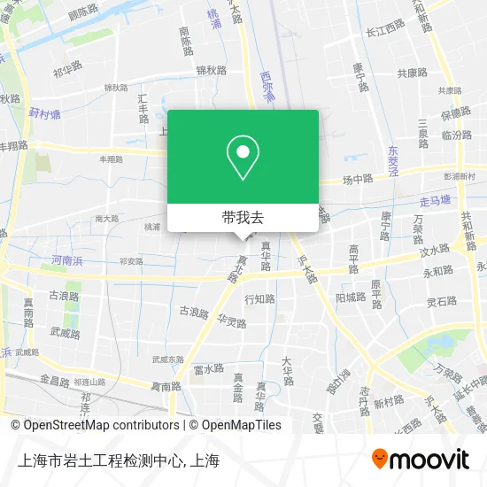 上海市岩土工程检测中心地图