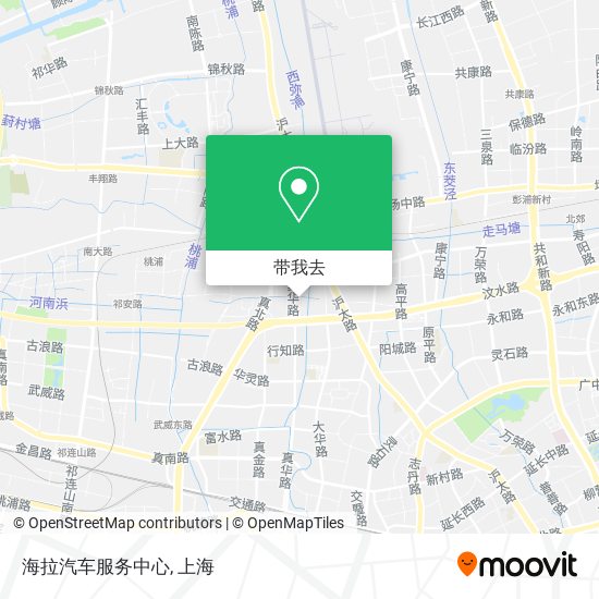 海拉汽车服务中心地图