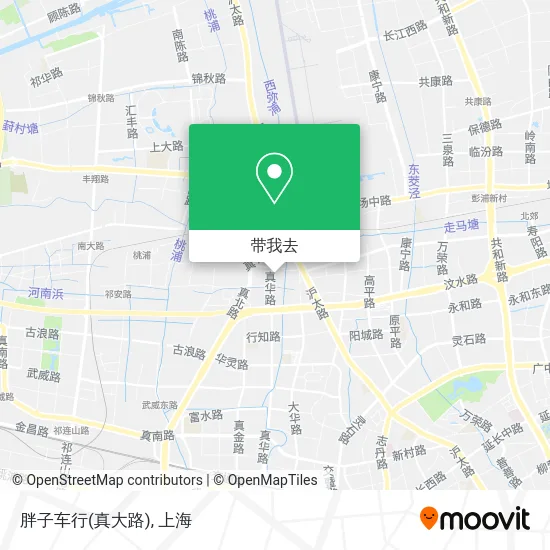胖子车行(真大路)地图