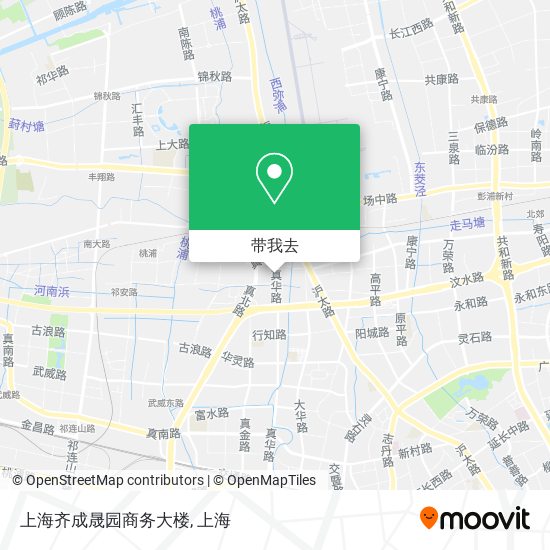 上海齐成晟园商务大楼地图