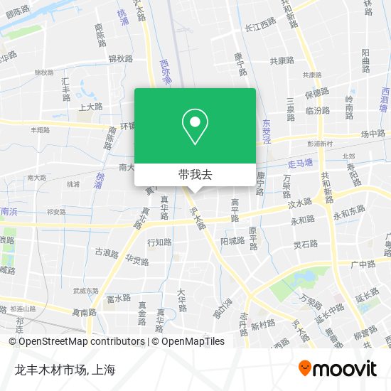 龙丰木材市场地图