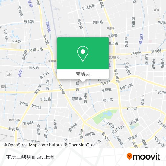 重庆三峡切面店地图