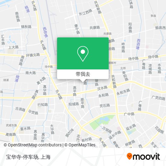 宝华寺-停车场地图