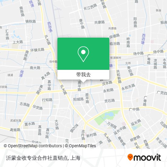 沂蒙金收专业合作社直销点地图